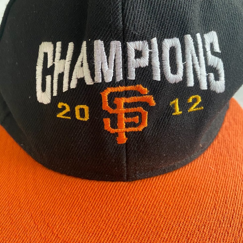 Jinx San Francisco Giants 2012 World Series Championship Baseball Hat - Picture 7 of 7